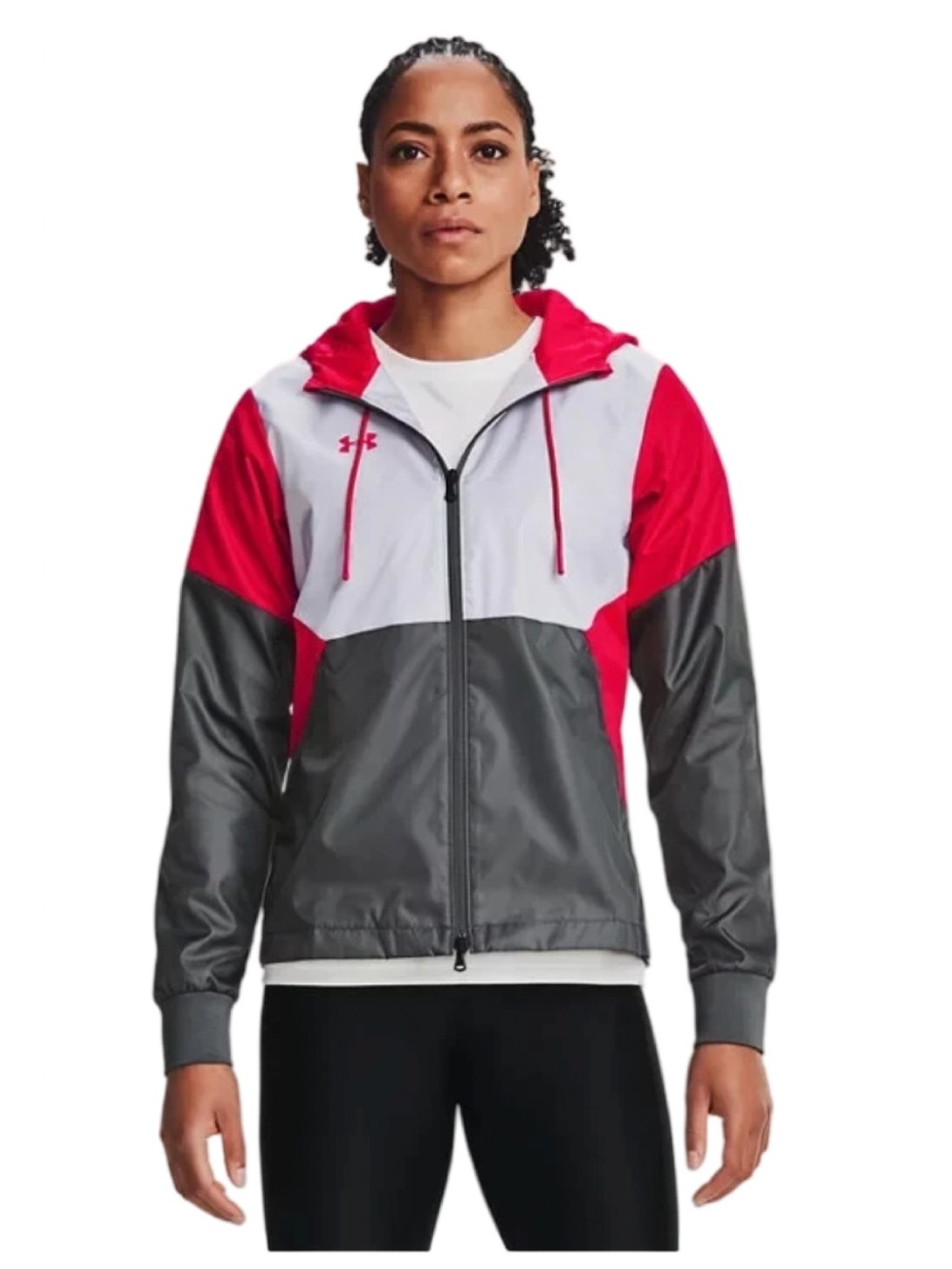 Under Armour Legacy Team Women’s XL Tall Loose Windbreaker Jacket - Picture 3 of 16